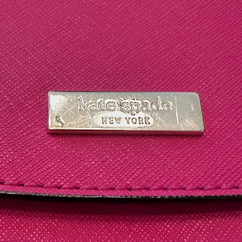 Kate Spade Pink Crossbody Bag with Gold Chain - Picture 7 of 7